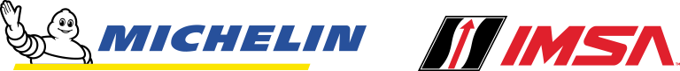 Michelin and IMSA logos